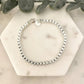 925 Sterling Silver Box Chain Bracelet 4 mm Box Link Bracelet