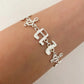 925 Sterling Silver Music Note Bracelet Charm Bracelet Unique Bracelet