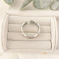 925 Sterling Silver Minimalist Ring Modern Geometric Ring Band Dainty Ring