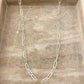 925 Sterling Silver Paperclip Necklace Minimalist Stacking Layer Necklace