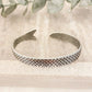 925 Sterling Silver Cuff Bracelet Fish Bracelet Modern Silver Bangle Bracelet