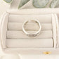 925 Sterling Silver Criss Cross Ring Minimalist Layer Ring Stackable Ring Band