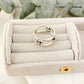 925 Sterling Silver Minimalist Ring Buckle Ring Layer Ring Knot Ring