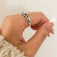 925 Sterling Silver Skull Ring Skeleton Ring Bone Ring Modern Minimalist Ring
