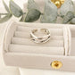 925 Sterling Silver Criss Cross Ring Minimalist Layer Ring Stackable Ring Band