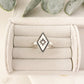 925 Sterling Silver Boho Ring Diamond Celestial Ring Dainty Ring Geometric