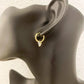 925 Sterling Silver Diamond Huggie Earrings Small Hoop Earrings Dainty Hoops