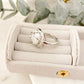 925 Sterling Silver Chunky Ring Square Boho Silver Statement Ring Unique Ring