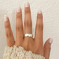 925 Sterling Silver Ring Band Minimalist Ring Dainty Ring Adjustable Open Ring