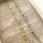 925 Sterling Silver U-Link Bracelet Horseshoe Bracelet Chunky Modern Bracelet
