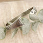925 Sterling Silver Cuff Bracelet Fish Bracelet Modern Silver Bangle Bracelet