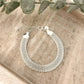 925 Sterling Silver Mesh Bracelet Wide Chunky Thick Bracelet Large Bracelet
