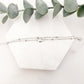 925 Sterling Silver Dainty Circle Link Bracelet Bead Layer Bracelet