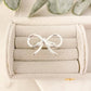925 Sterling Silver Large Bow Ring Silver Statement Ring Ribbon Ring Bow Ring