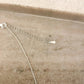 925 Sterling Silver Dainty Knot Necklace Tie Necklace Minimalist Bead Necklace