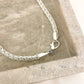 925 Sterling Silver Chain Link Necklace Thick Chunky Silver Statement Necklace
