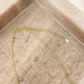 925 Sterling Silver V Necklace V-Shaped Necklace Geometric Bar Necklace